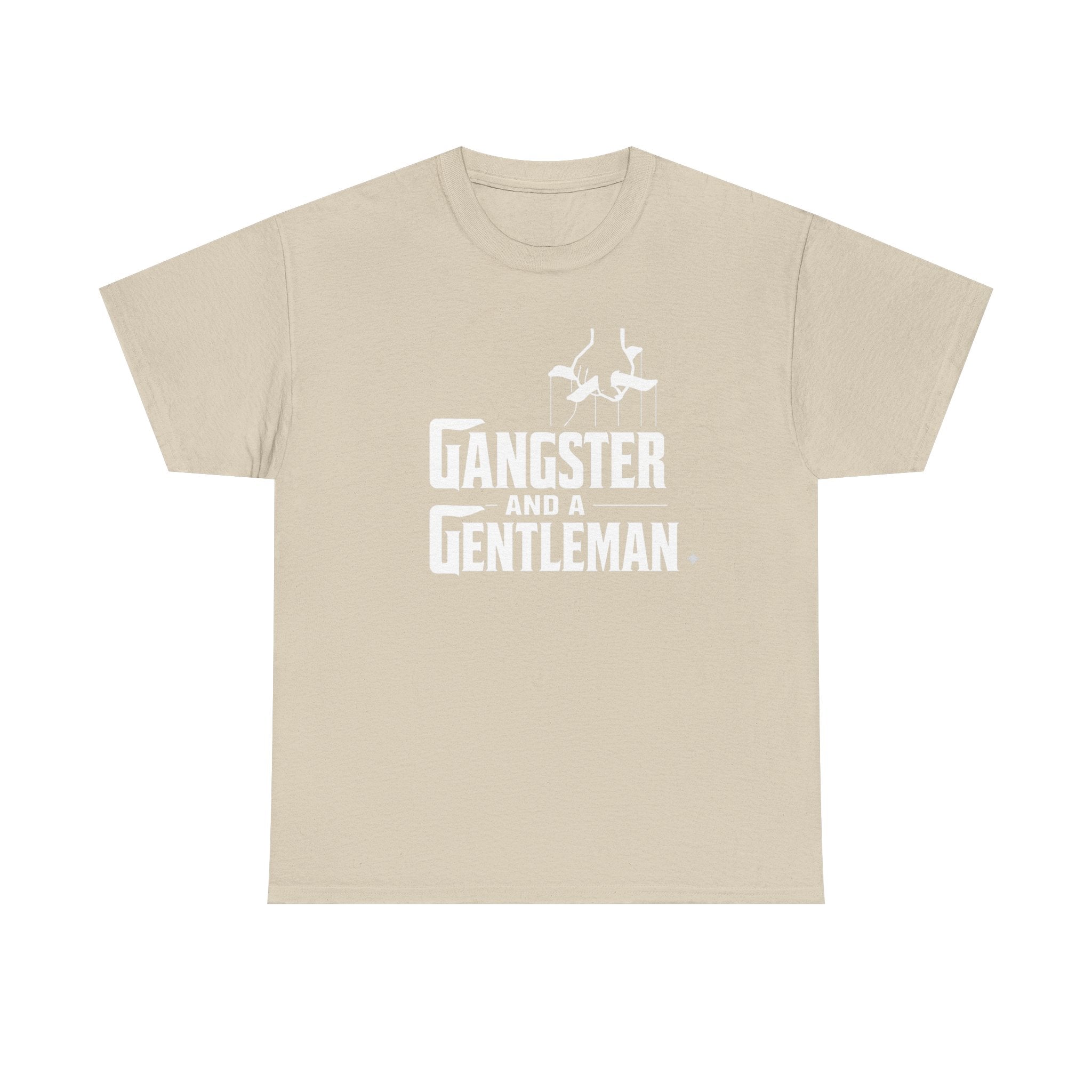 Gangster and a Gentleman Graphic Tee — Retro Mobster Style T‑Shirt
