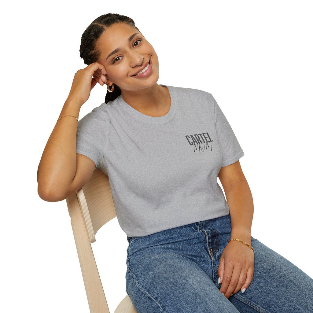 Cartel Mom Tee- I pray harder than your addiction hits