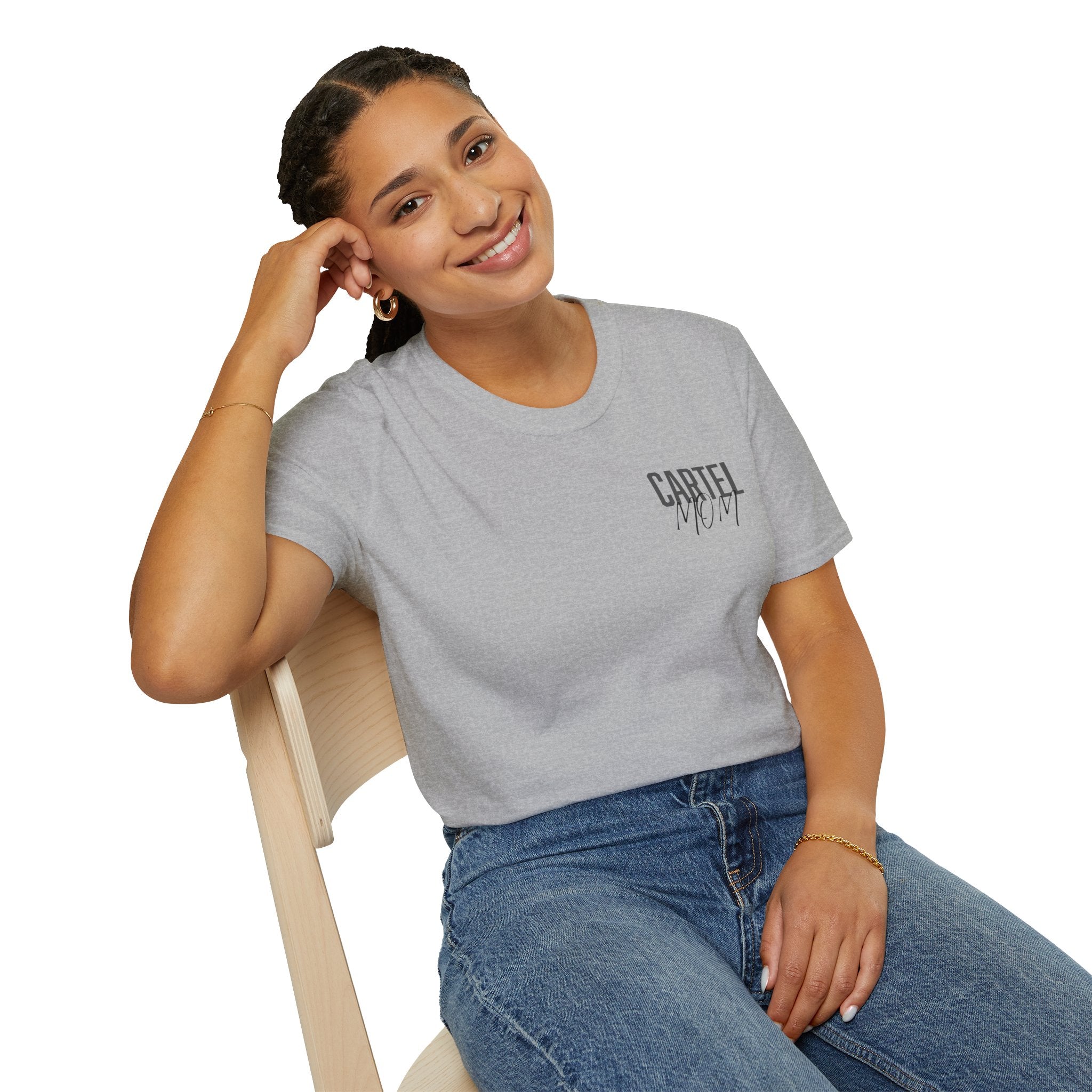 Cartel Mom Tee- I pray harder than your addiction hits