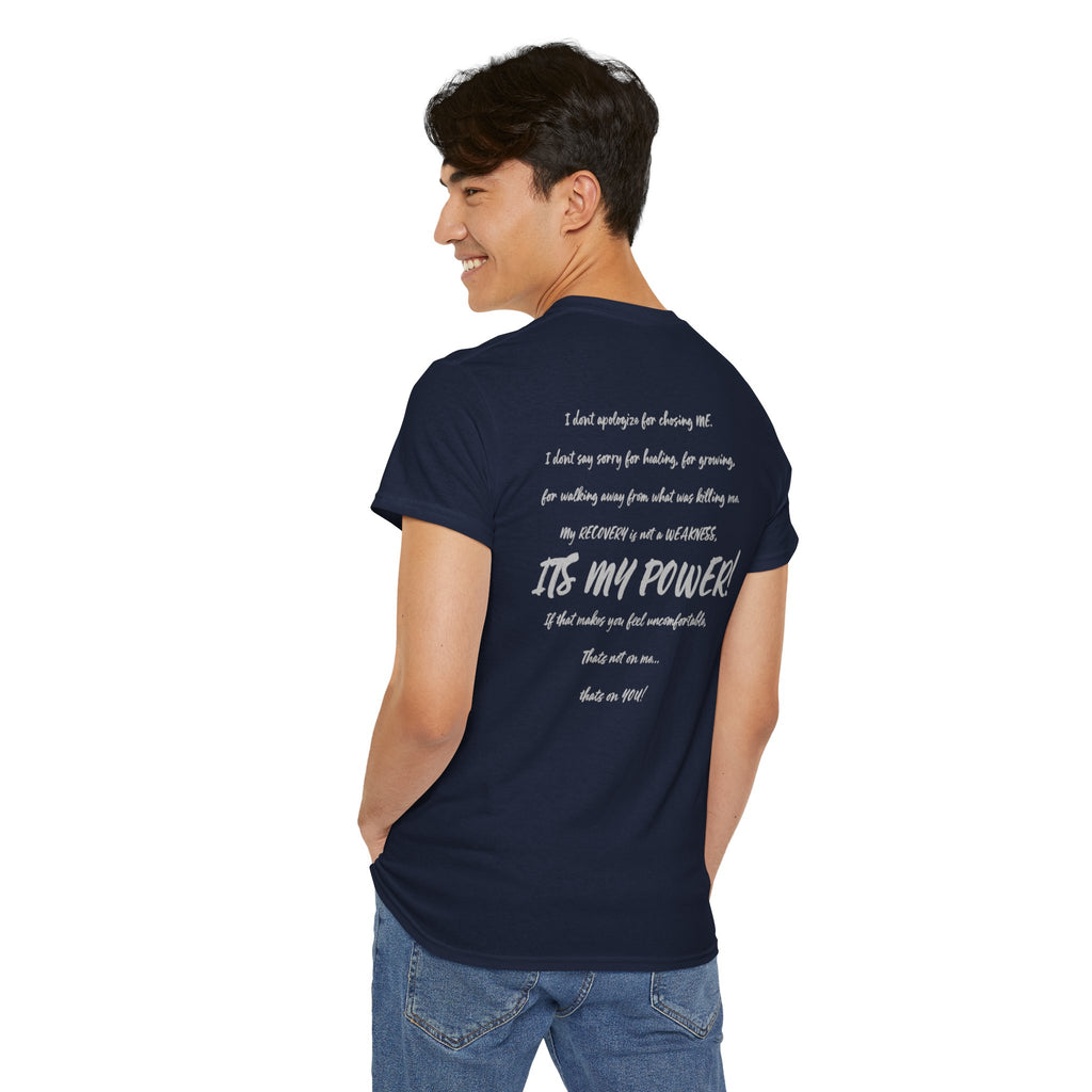 I Don’t Apologize Tee by Recovery Cartel