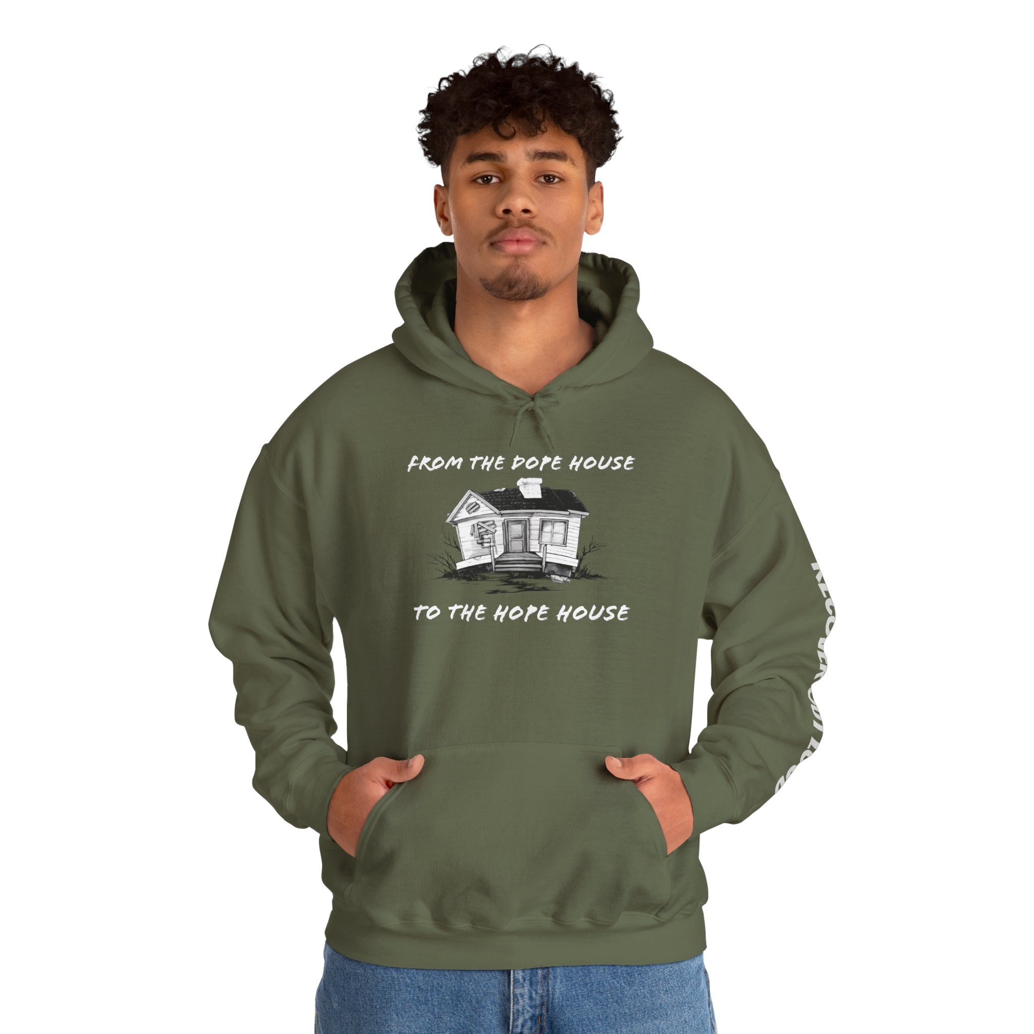 From the Dope House to the Hope House Hoodie from Recovery Cartel