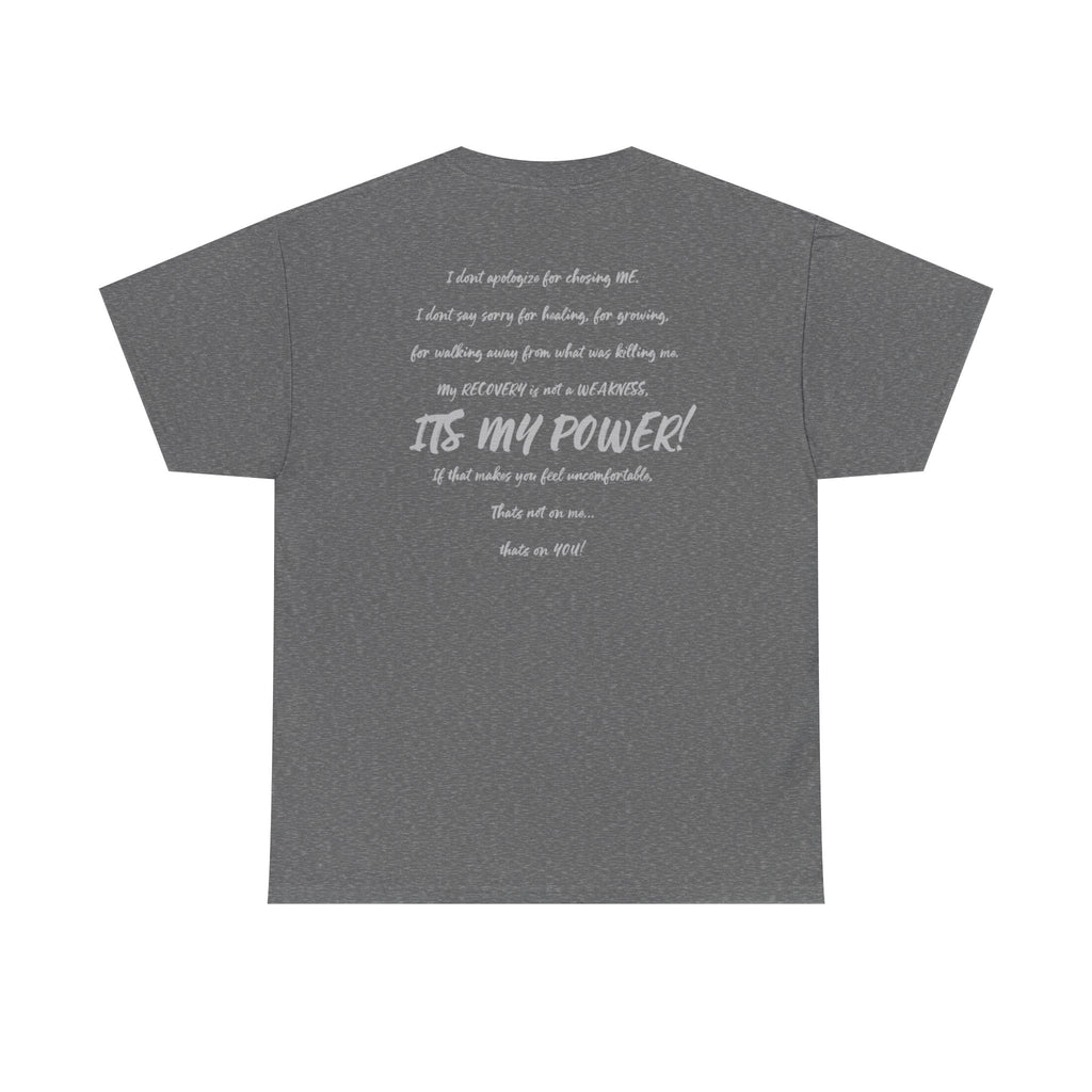 I Don’t Apologize Tee by Recovery Cartel