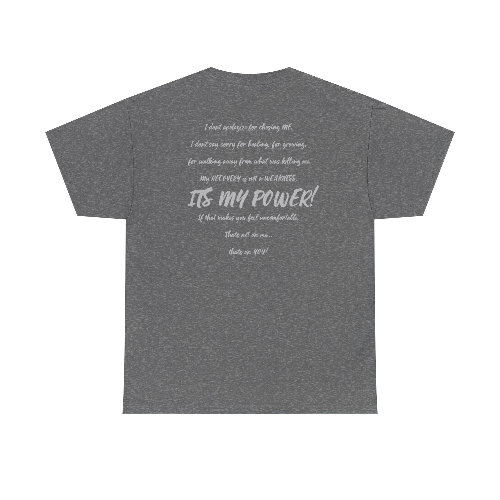 I Don’t Apologize Tee by Recovery Cartel