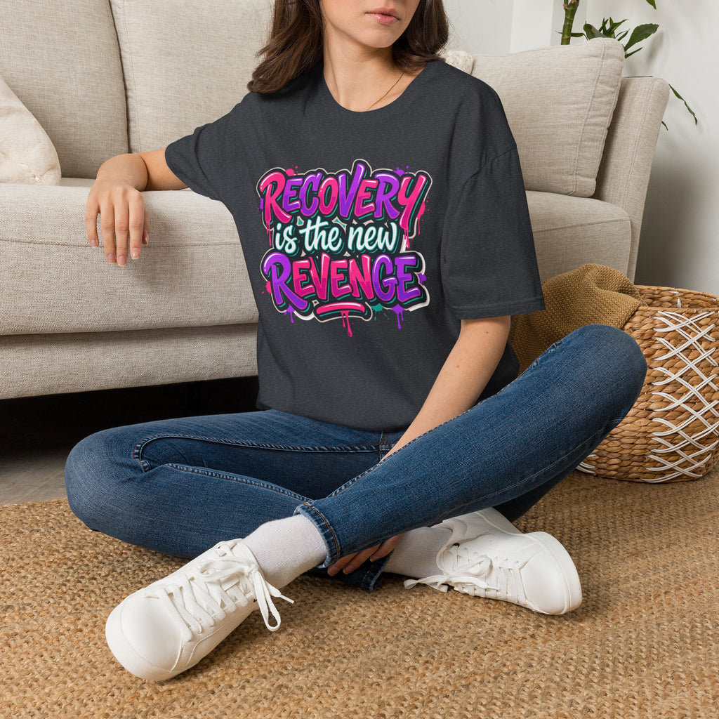 Recovery Is the New Revenge Tee by Recovery Cartel