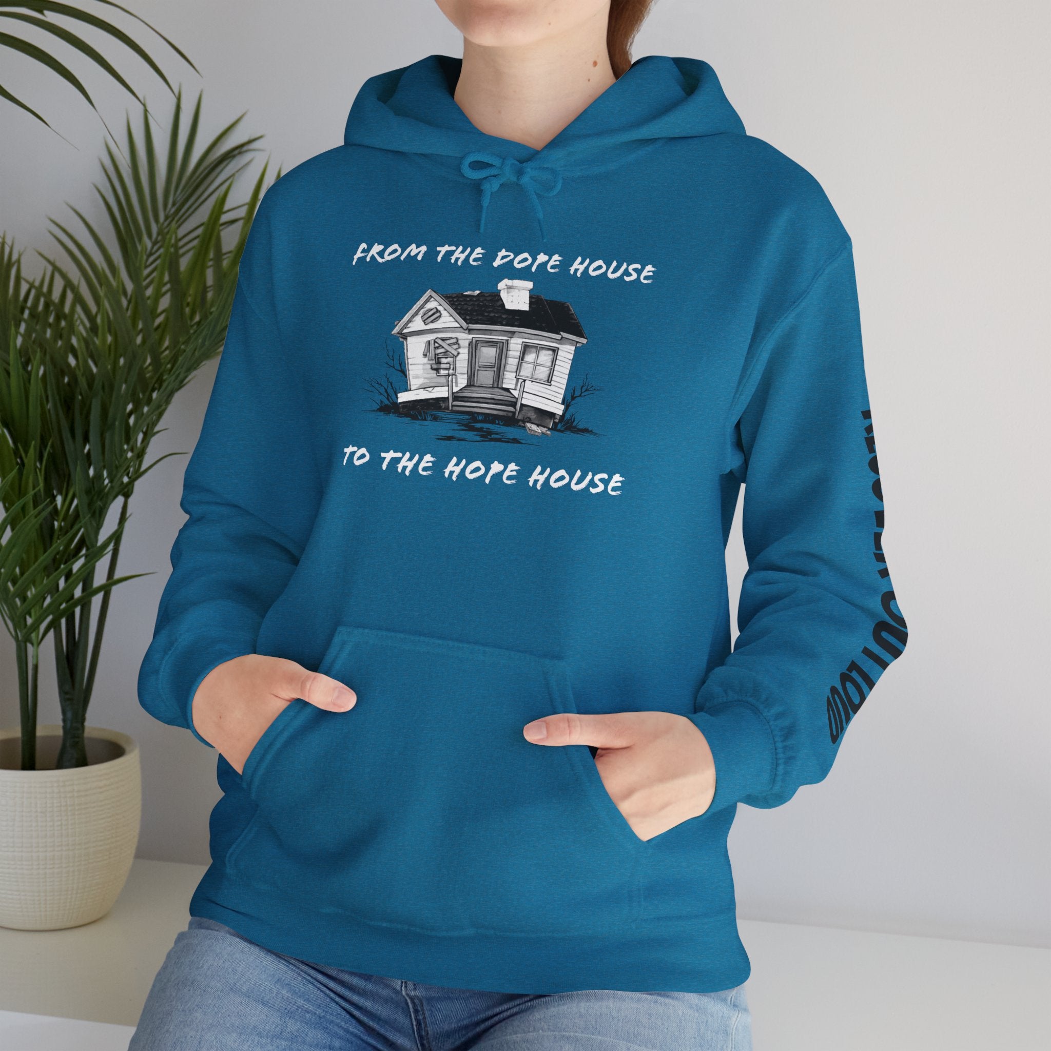 From the Dope House to the Hope House Hoodie from Recovery Cartel