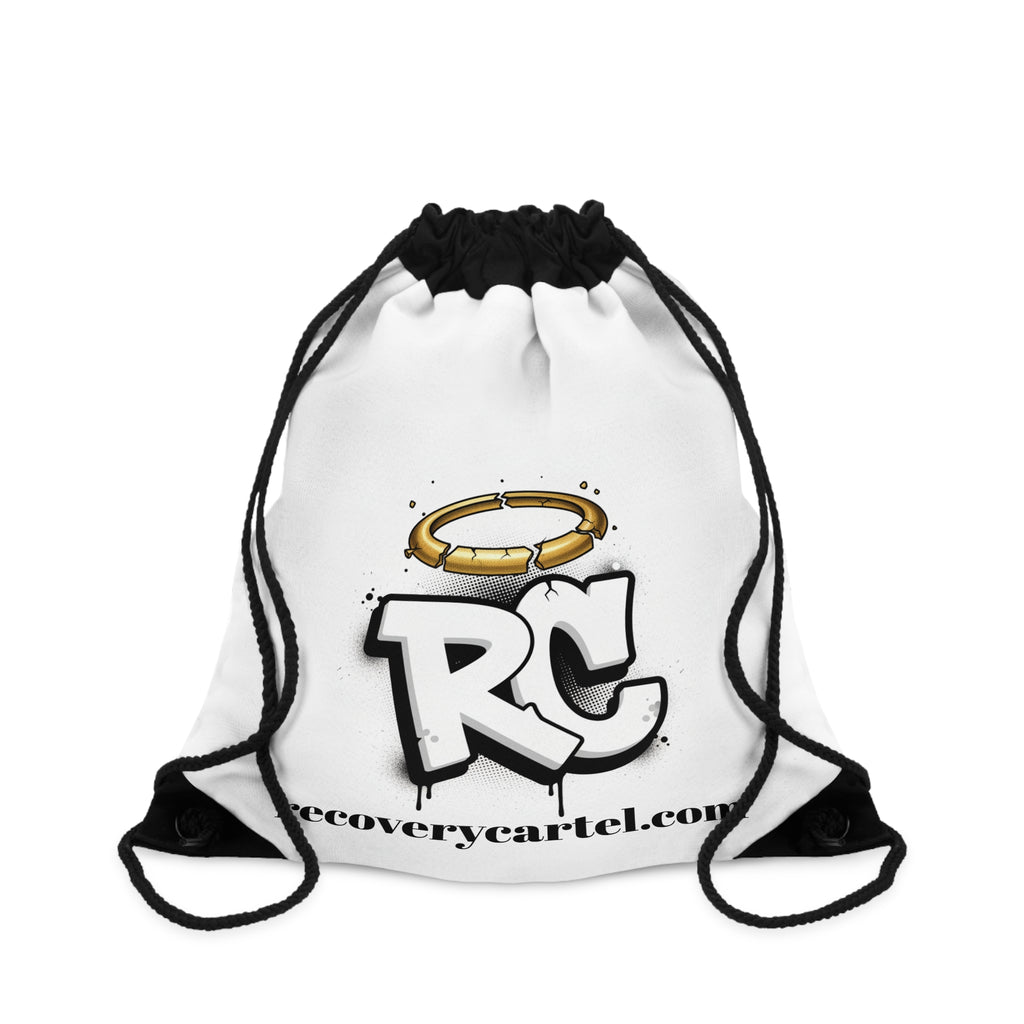 Recovery Cartel Drawstring Bag – "From the Dope House to the Hope House" Inspirational Gym Sack