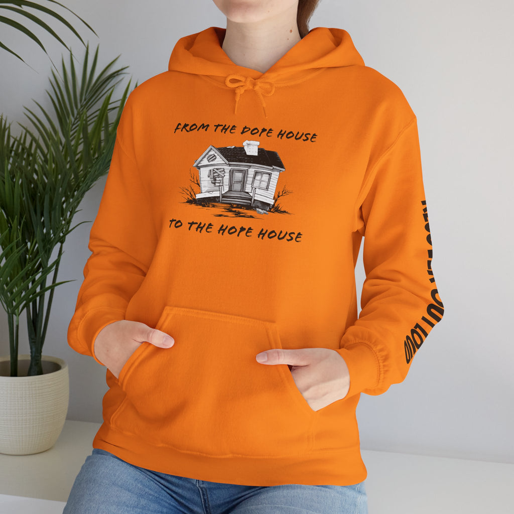 From the Dope House to the Hope House Hoodie from Recovery Cartel