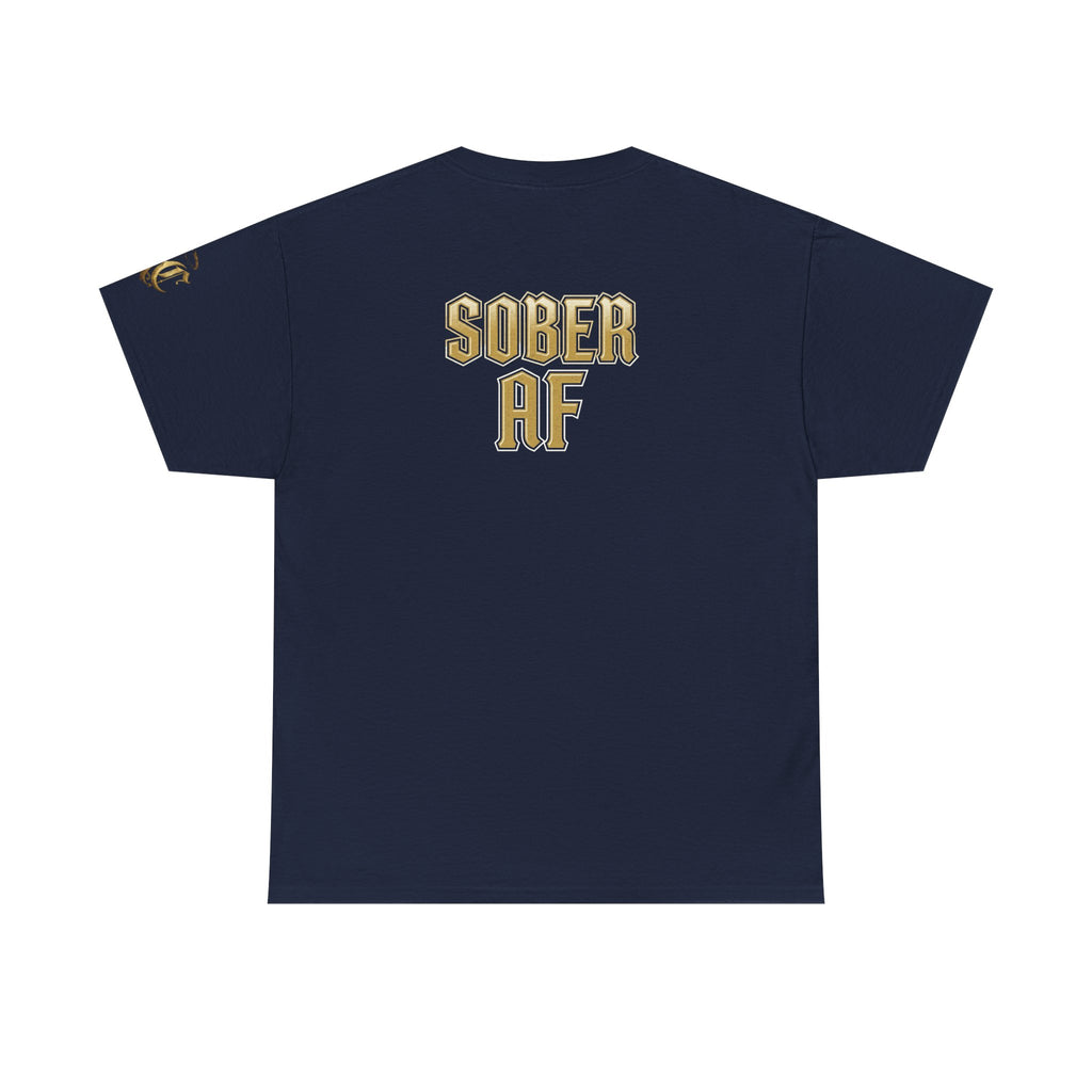Emotionally Stable-ish Tee with Sober AF on the Back