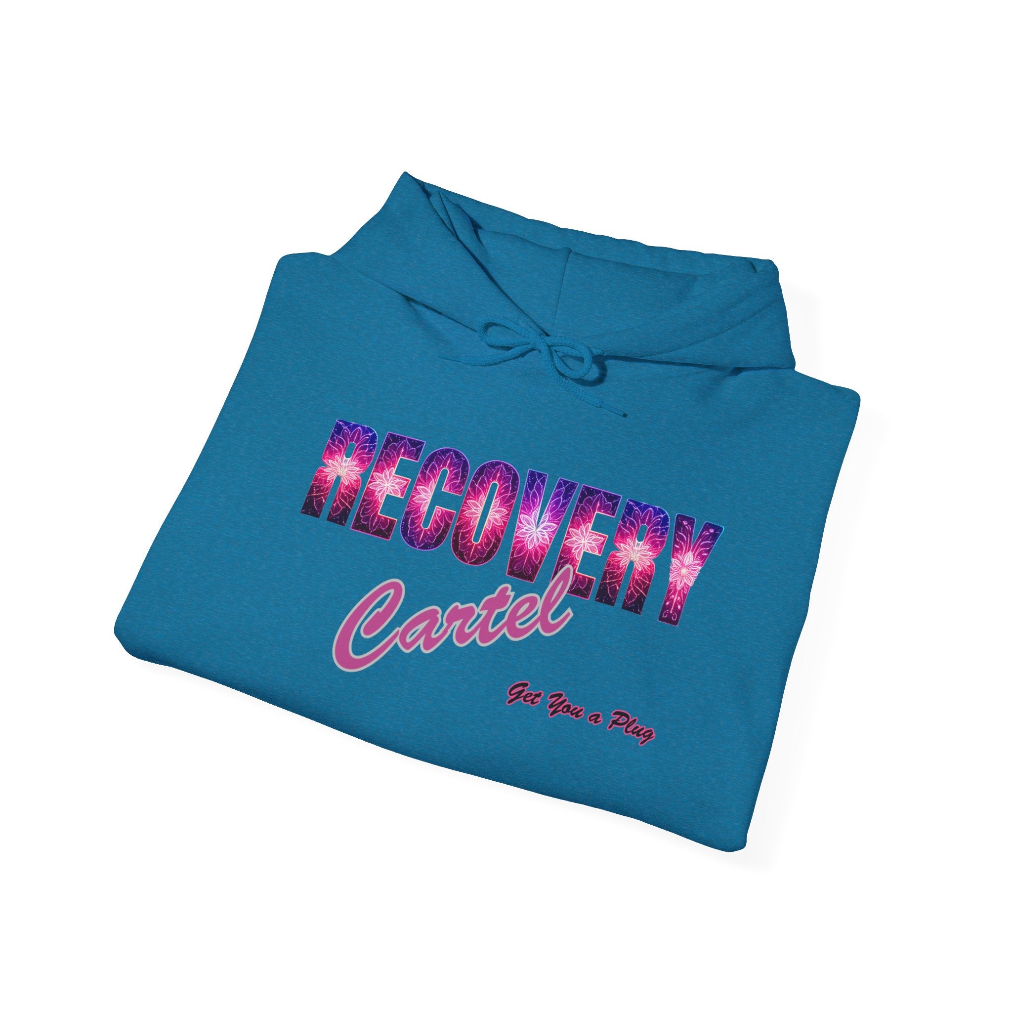 Recovery Cartel Hoodie — Retro Neon print