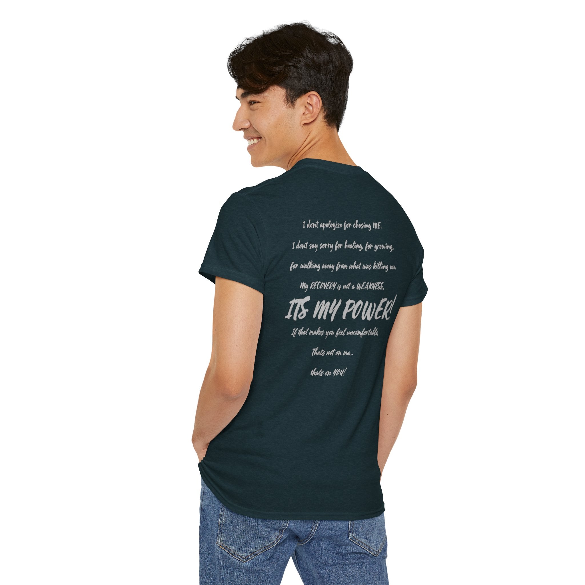 I Don’t Apologize Tee by Recovery Cartel
