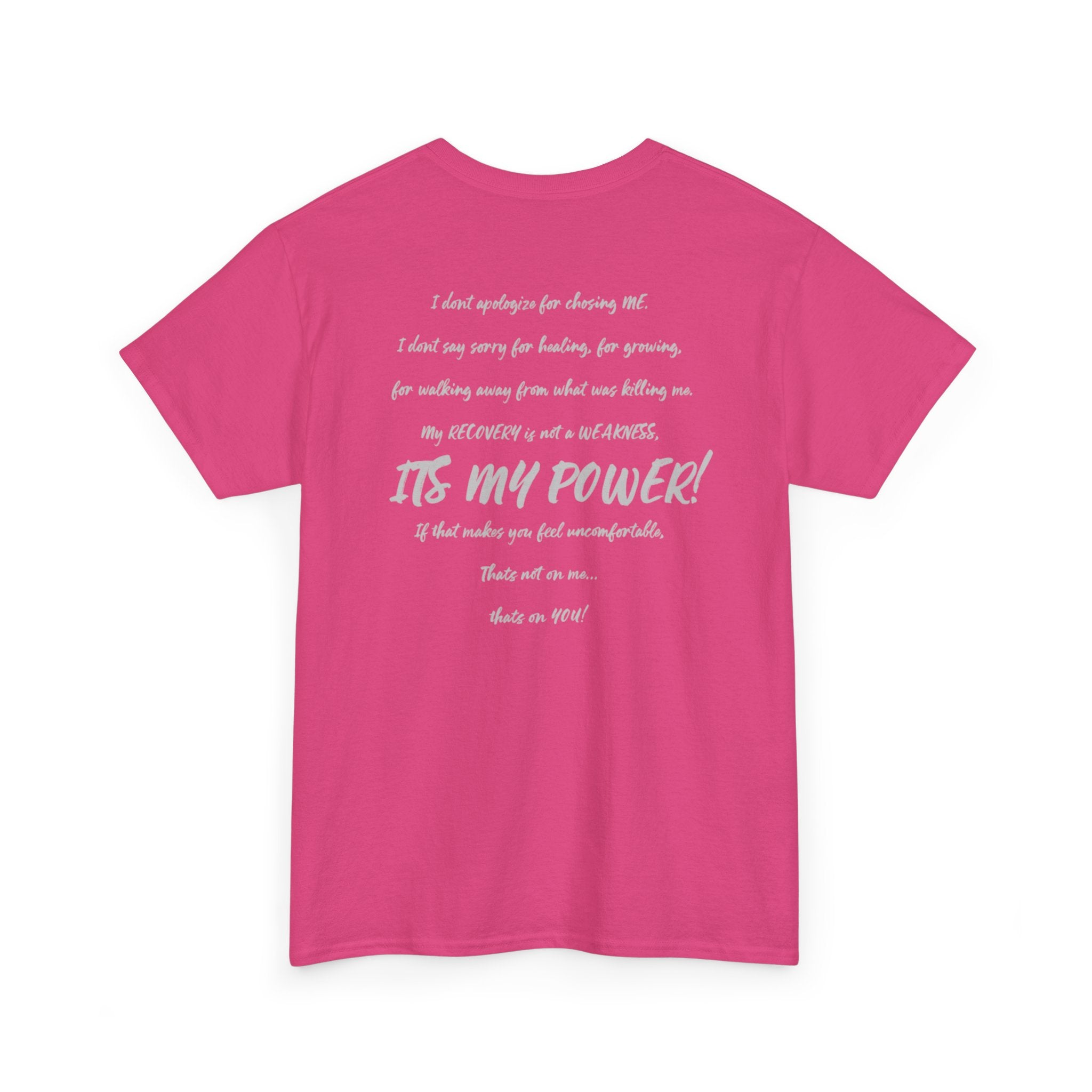 I Don’t Apologize Tee by Recovery Cartel