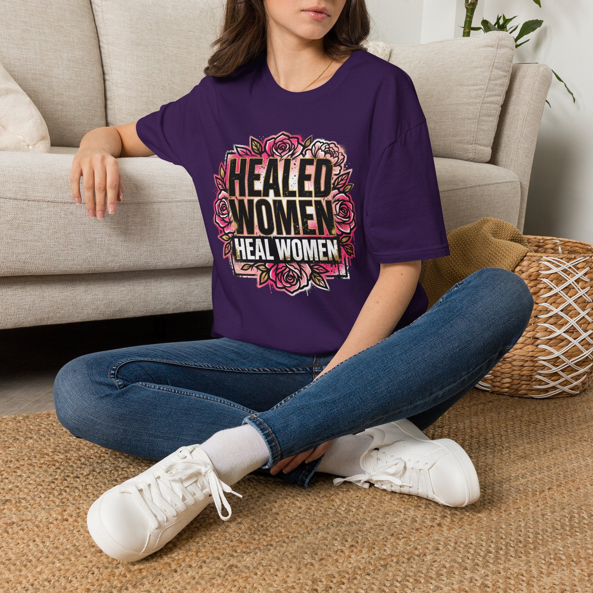 Healed Women Heal Women Tee by Recovery Cartel