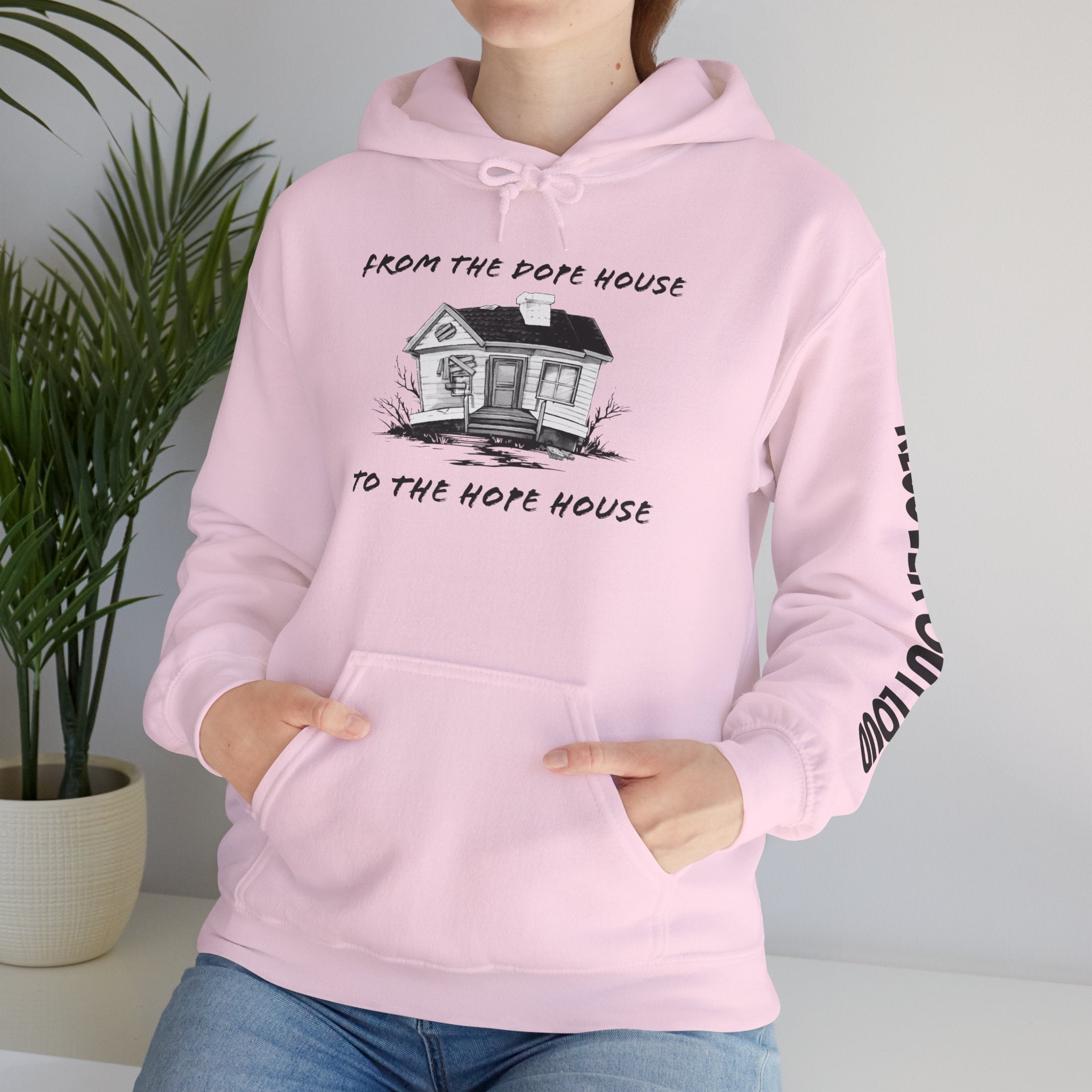 From the Dope House to the Hope House Hoodie from Recovery Cartel