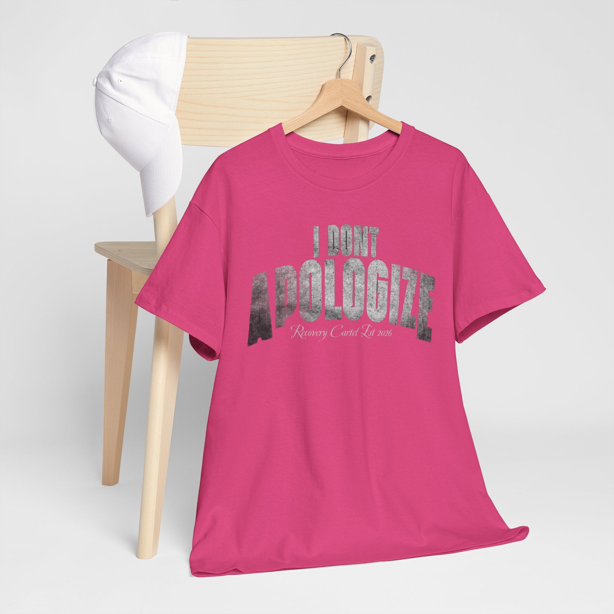 I Don’t Apologize Tee by Recovery Cartel