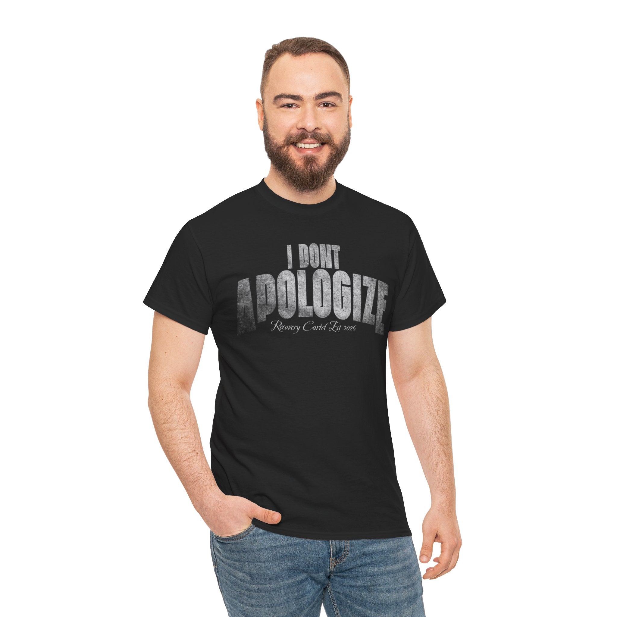 I Don’t Apologize Tee by Recovery Cartel