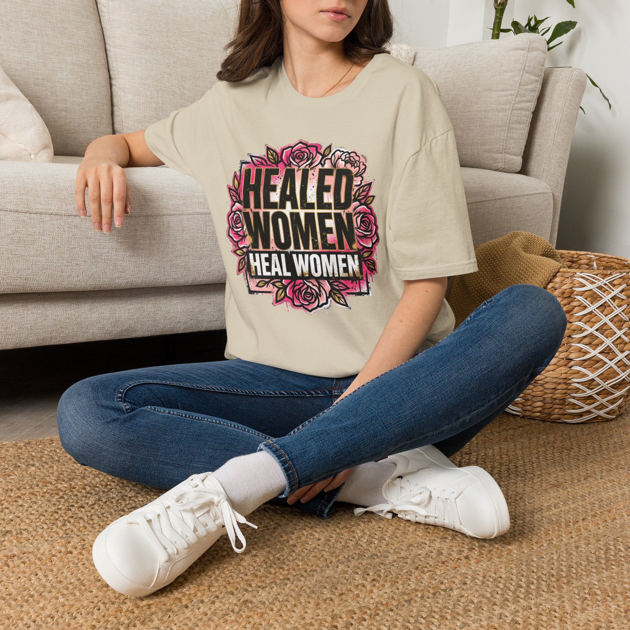 Healed Women Heal Women Tee by Recovery Cartel