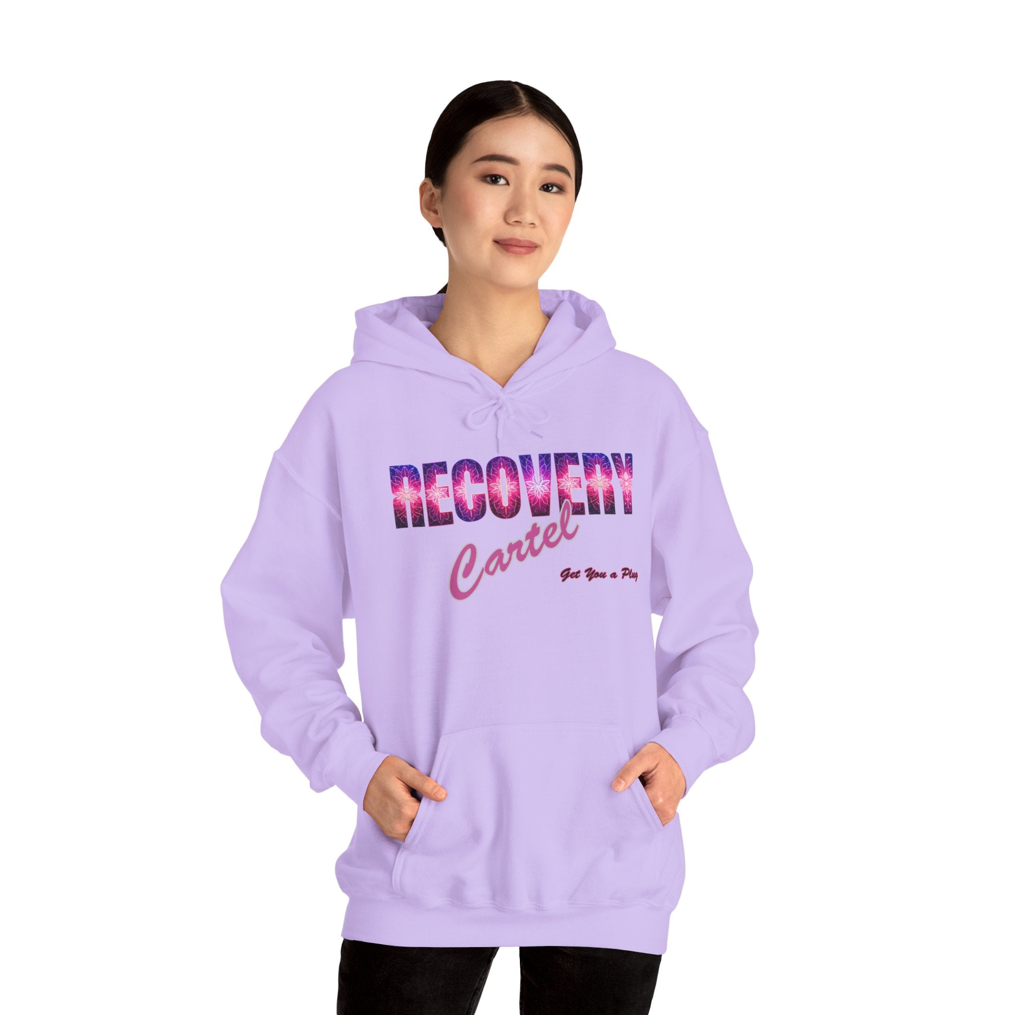Recovery Cartel Hoodie — Retro Neon print