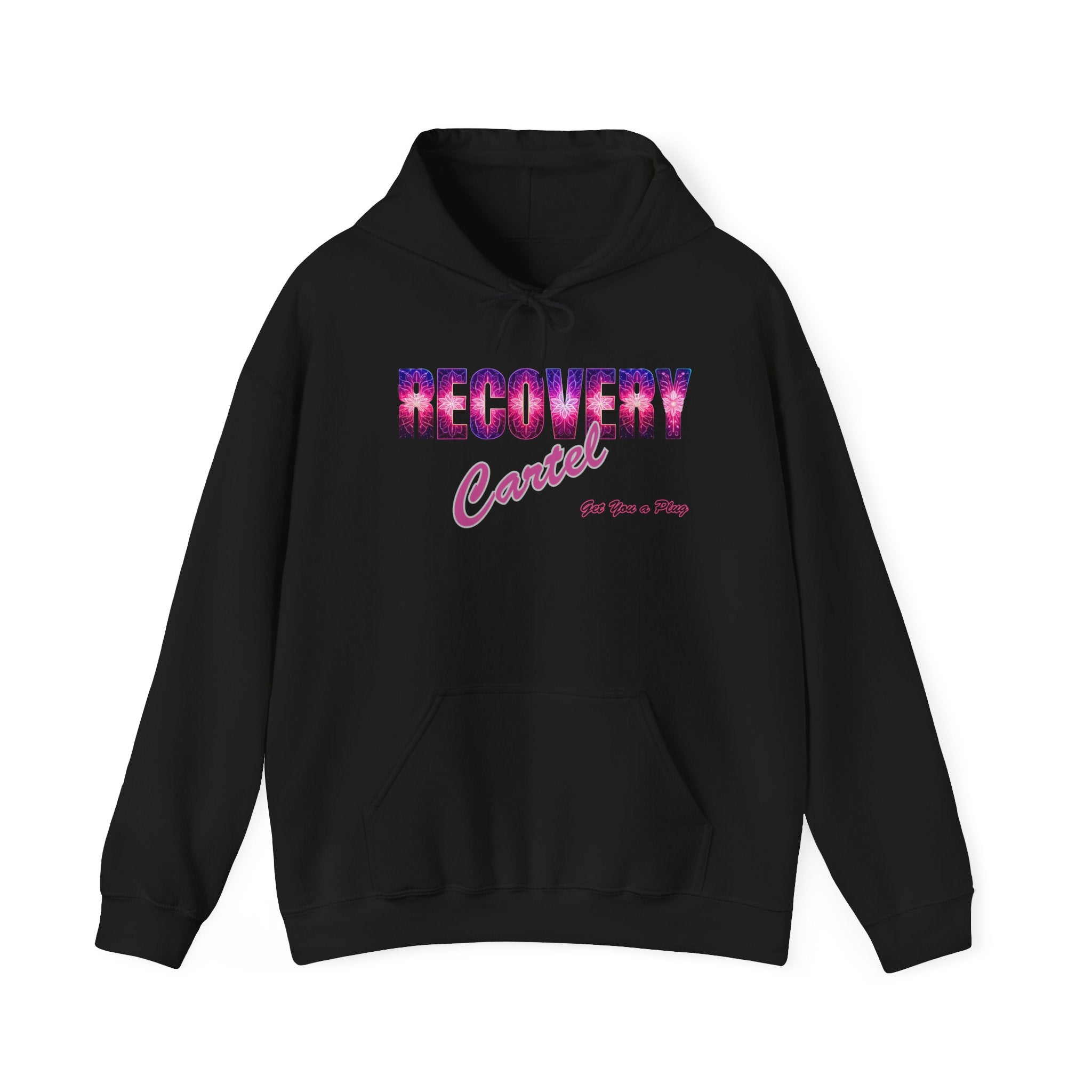 Recovery Cartel Hoodie — Retro Neon print
