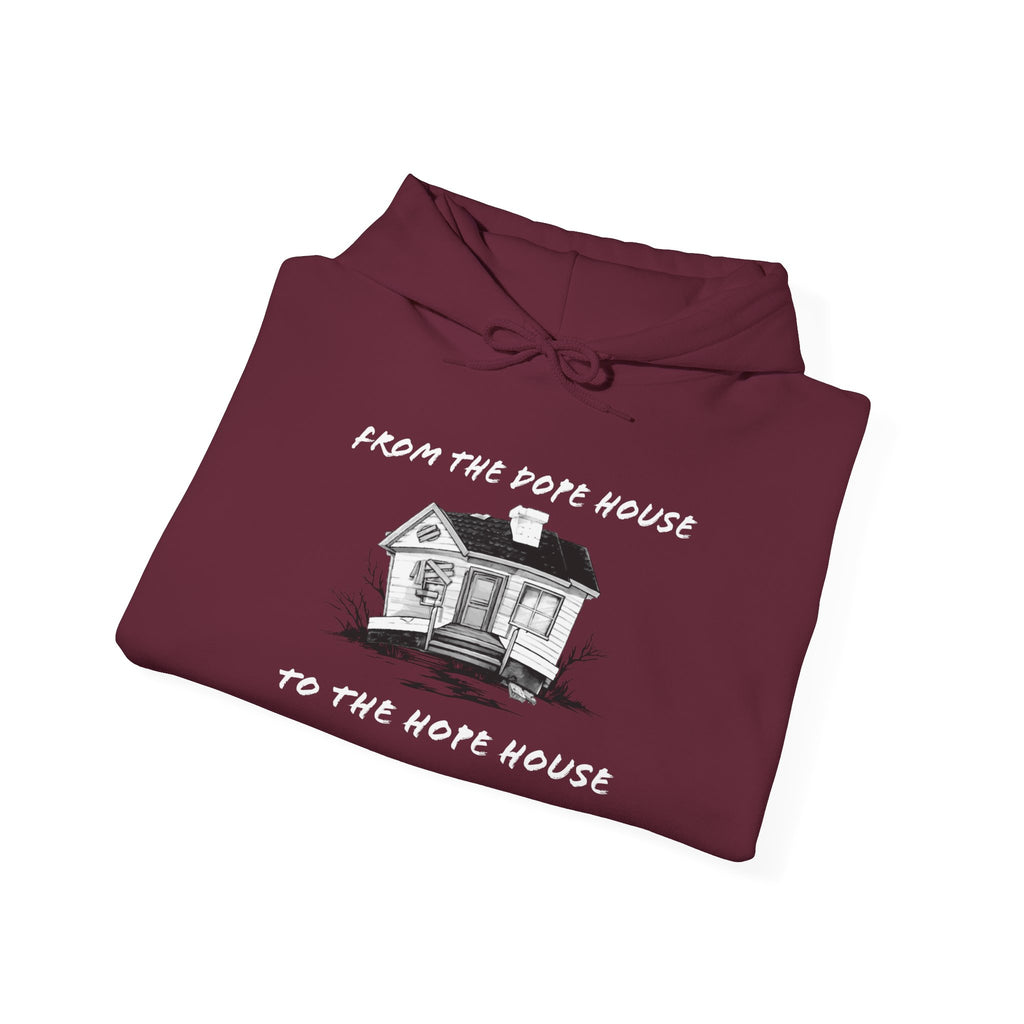 From the Dope House to the Hope House Hoodie from Recovery Cartel