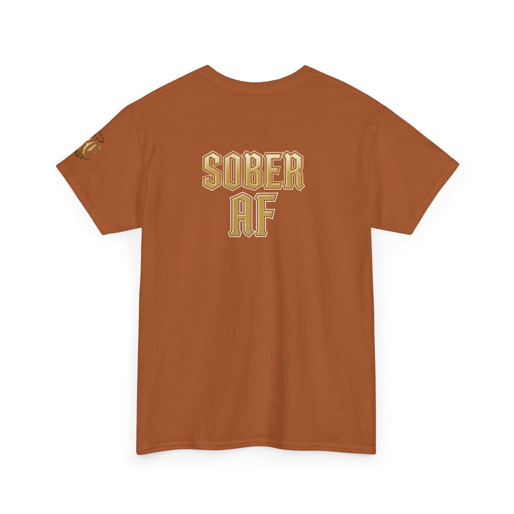 Emotionally Stable-ish Tee with Sober AF on the Back