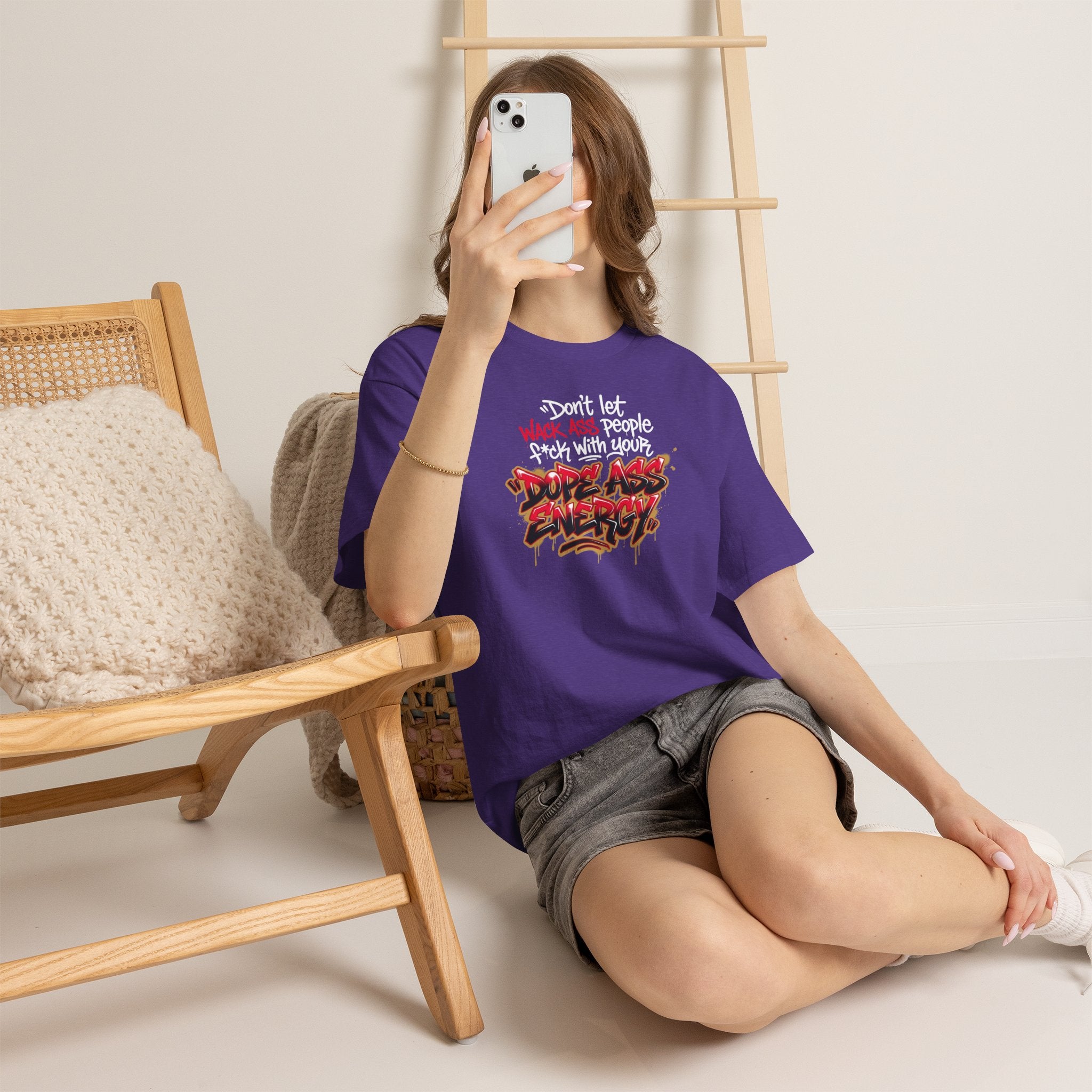 Don't Let Wack People F*ck With Your Dope Ass Energy Tee by Recovery Cartel