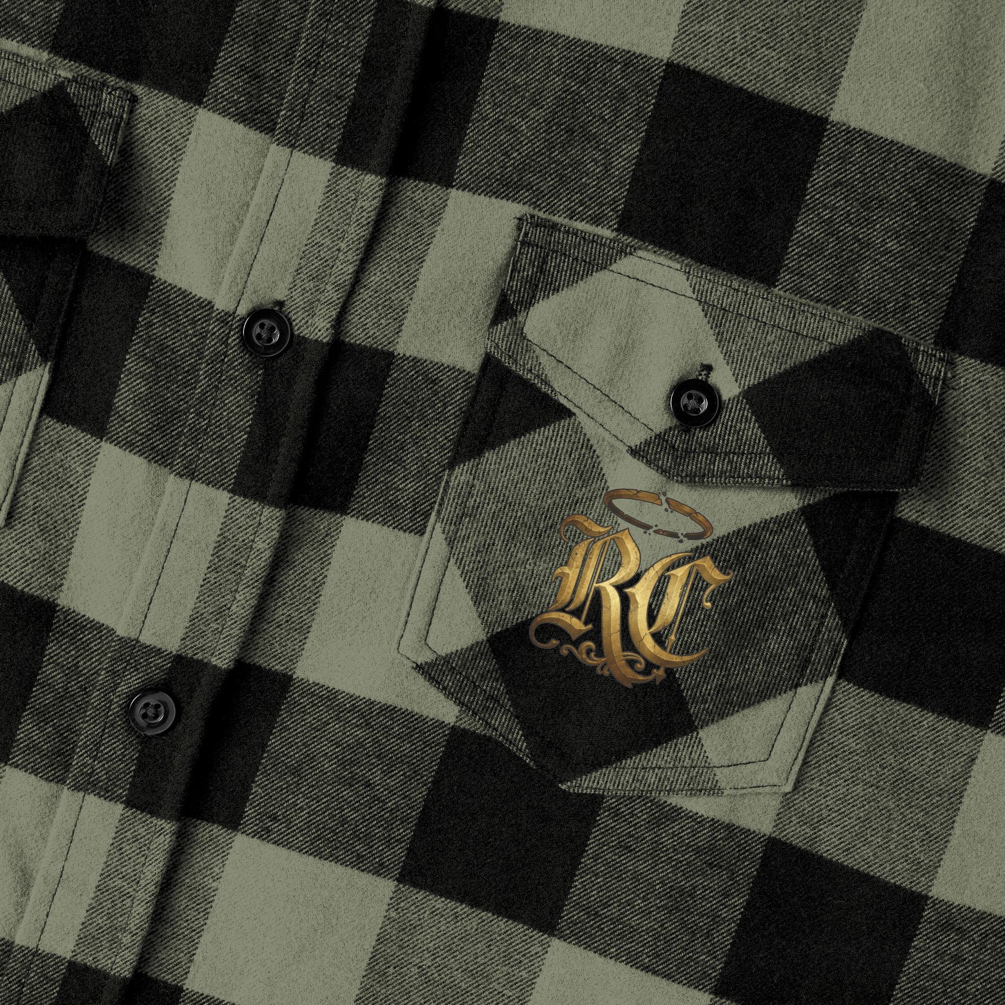 Plaid Flannel Shirt by Recovery Cartel