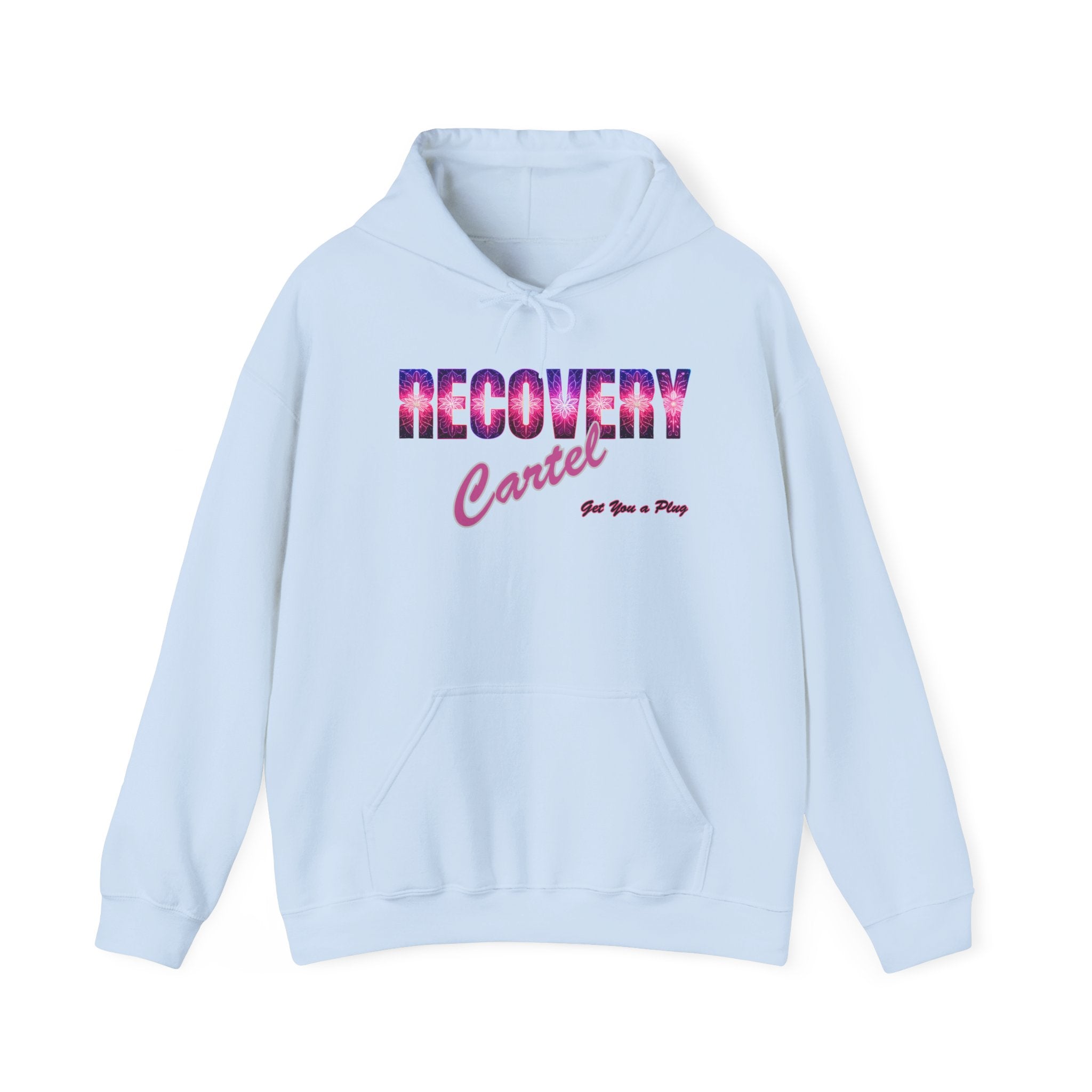 Recovery Cartel Hoodie — Retro Neon print