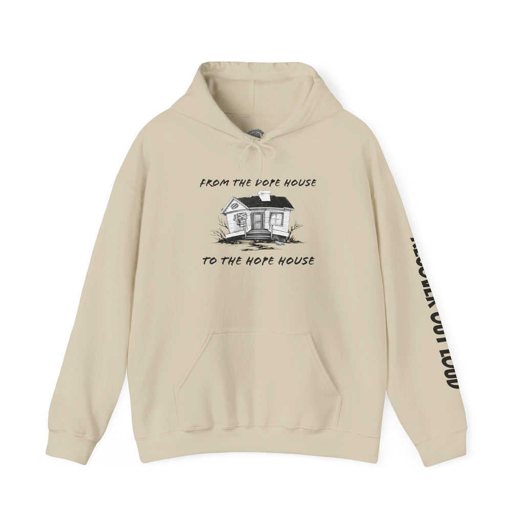 From the Dope House to the Hope House Hoodie from Recovery Cartel