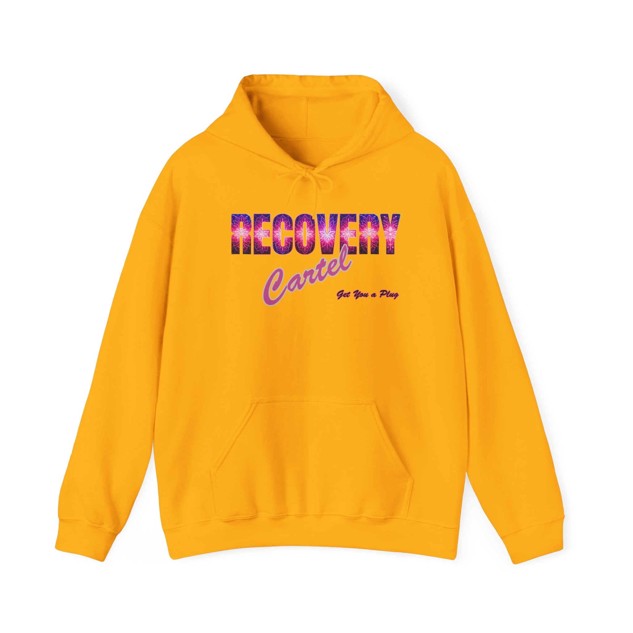 Recovery Cartel Hoodie — Retro Neon print