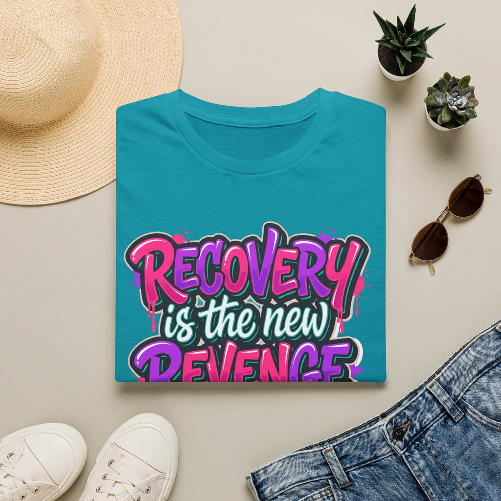 Recovery Is the New Revenge Tee by Recovery Cartel