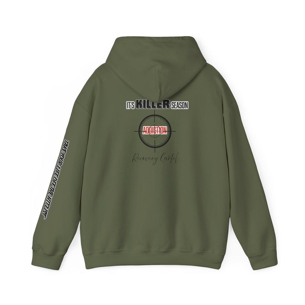 Killer Season- Addiction/Recovery Hoodie from Recovery Cartel