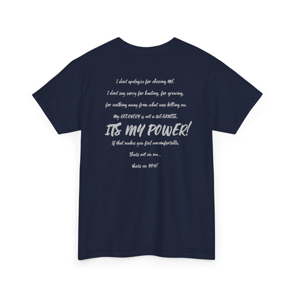 I Don’t Apologize Tee by Recovery Cartel
