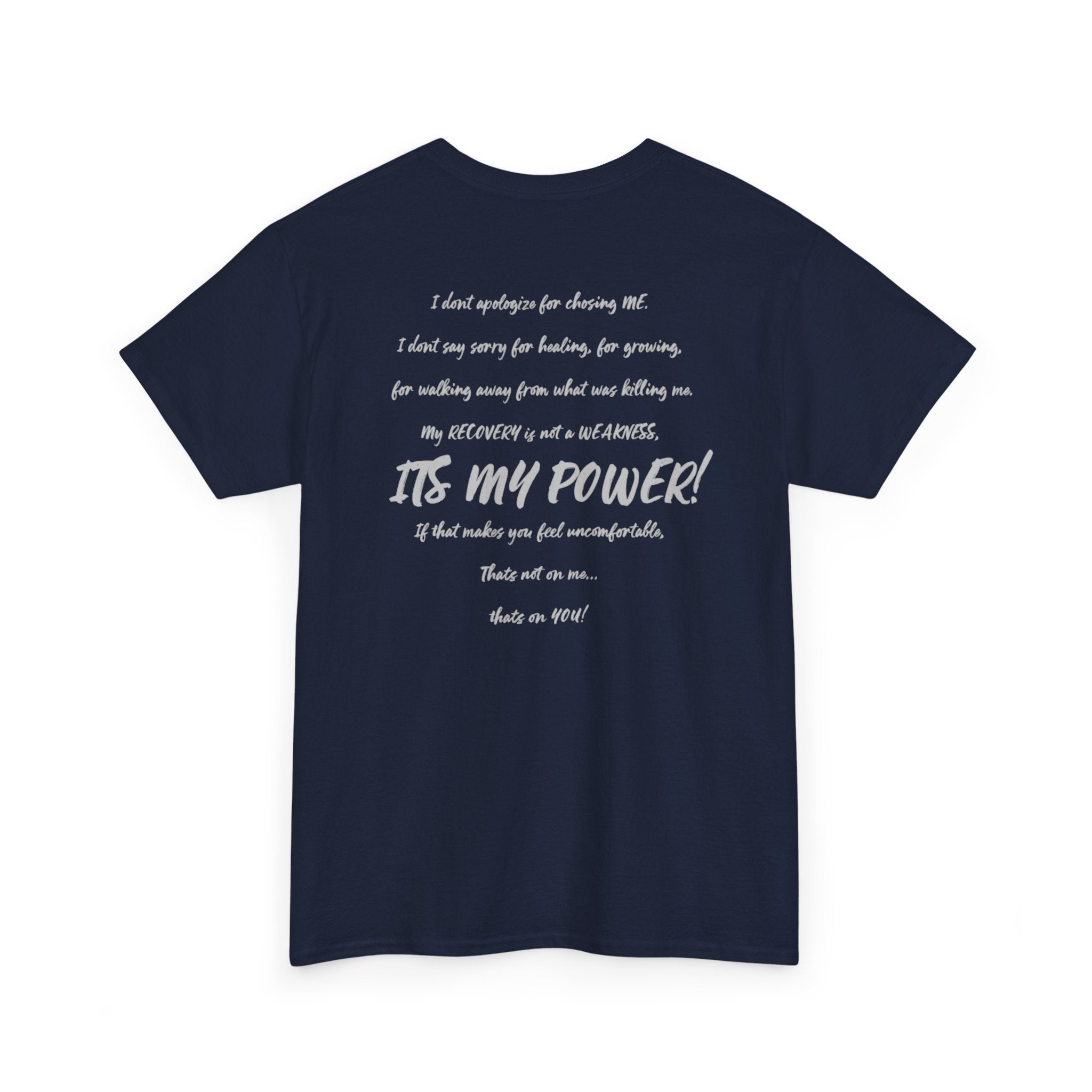 I Don’t Apologize Tee by Recovery Cartel