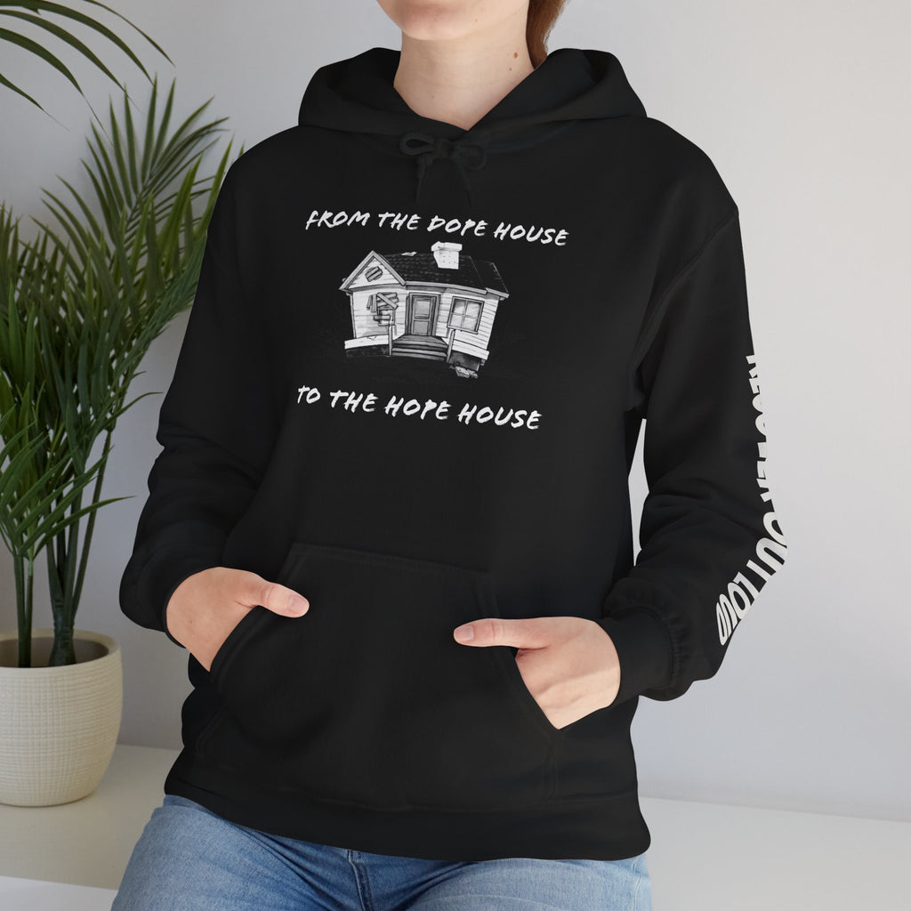 From the Dope House to the Hope House Hoodie from Recovery Cartel