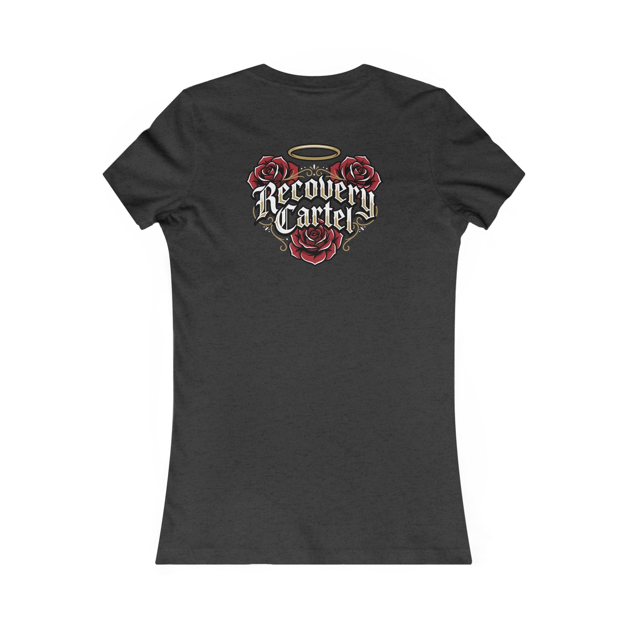 Recovery Cartel Women's Survival Tee — Rose Crown Graphic T-Shirt