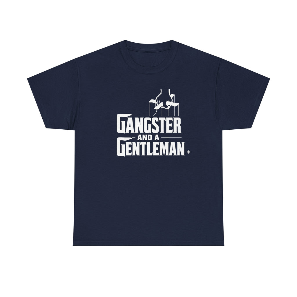 Gangster and a Gentleman Graphic Tee — Retro Mobster Style T‑Shirt