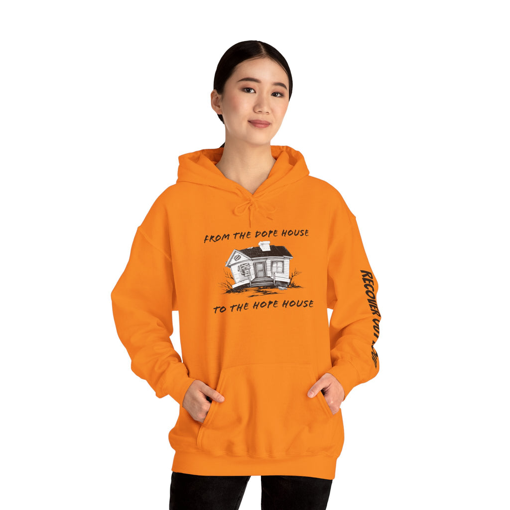 From the Dope House to the Hope House Hoodie from Recovery Cartel