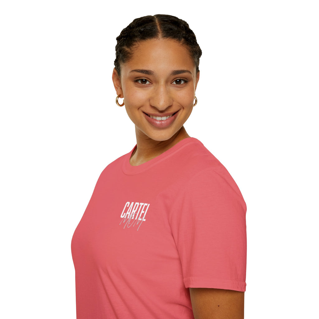 Cartel Mom Tee- I pray harder than your addiction hits