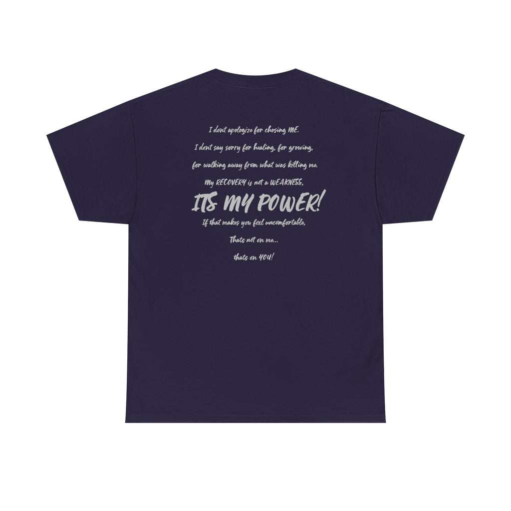 I Don’t Apologize Tee by Recovery Cartel