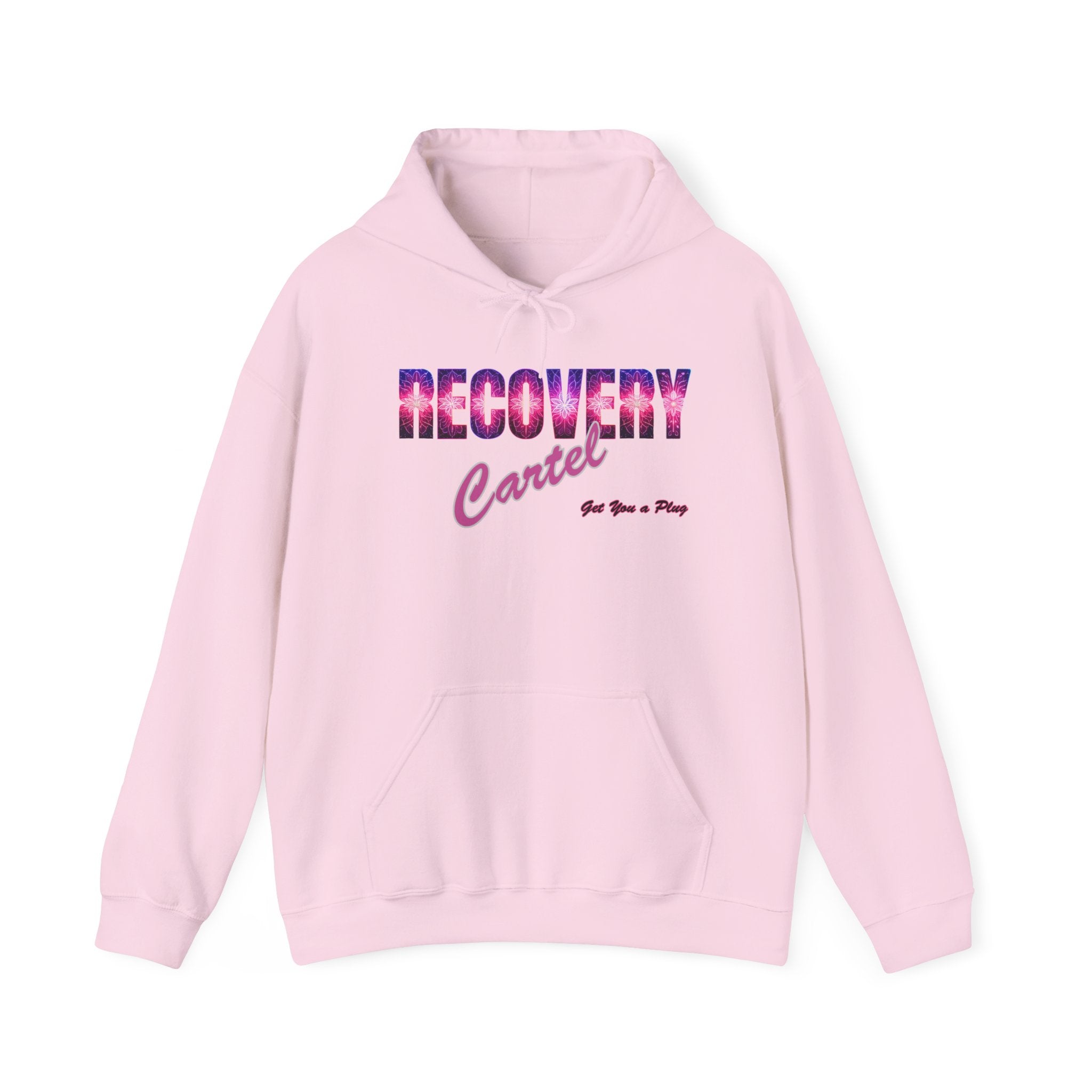 Recovery Cartel Hoodie — Retro Neon print