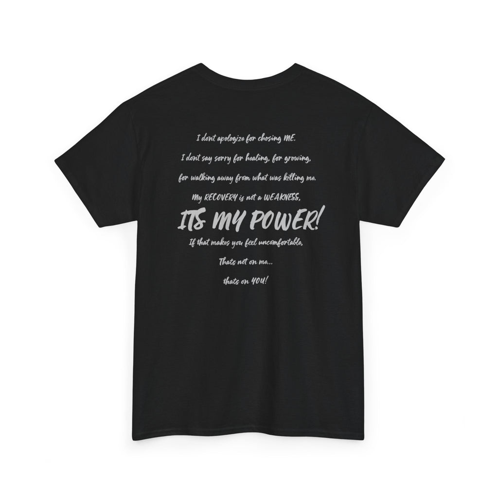 I Don’t Apologize Tee by Recovery Cartel