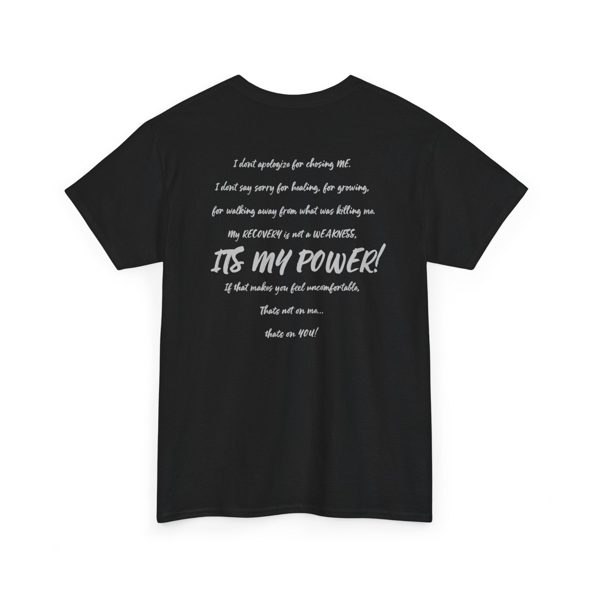 I Don’t Apologize Tee by Recovery Cartel