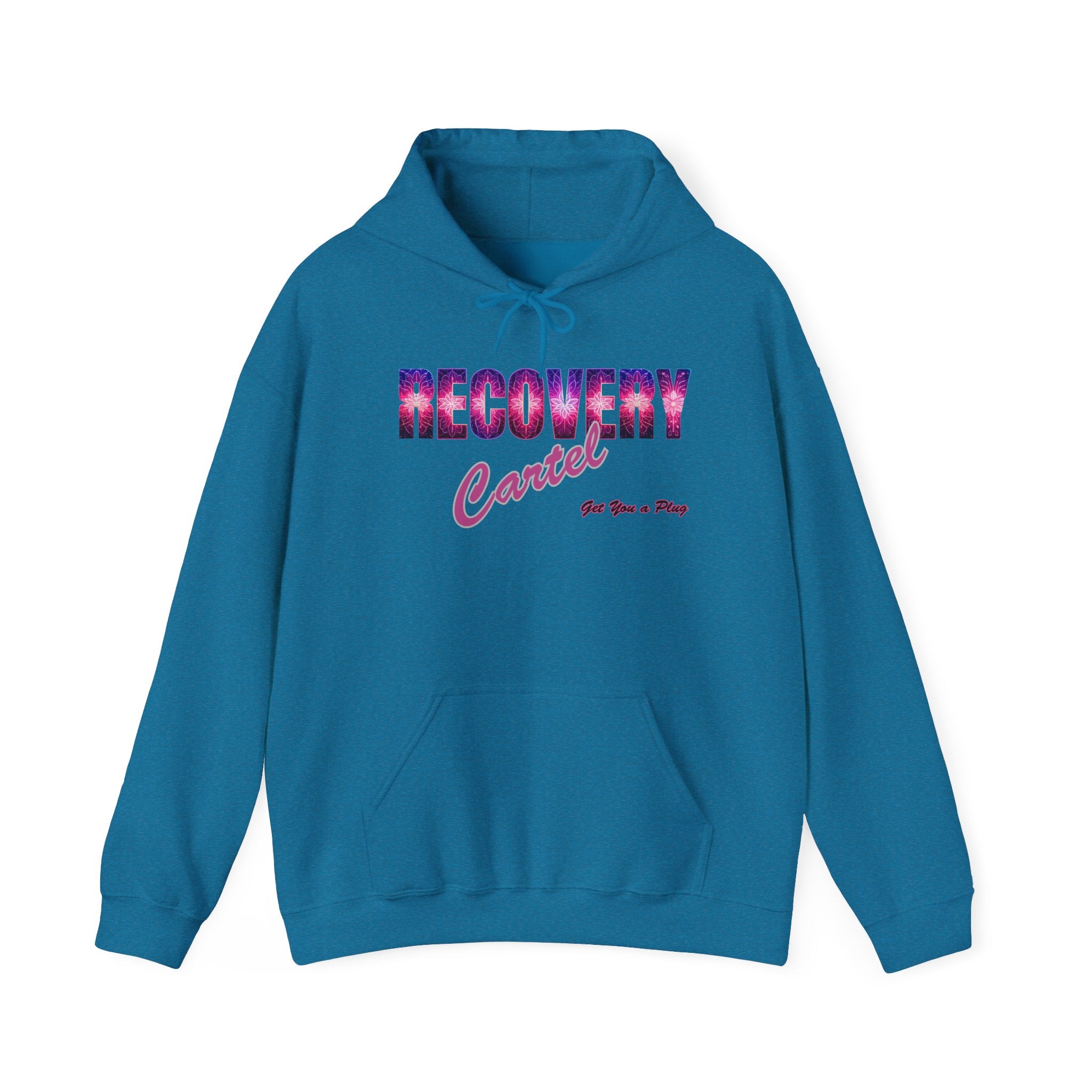 Recovery Cartel Hoodie — Retro Neon print