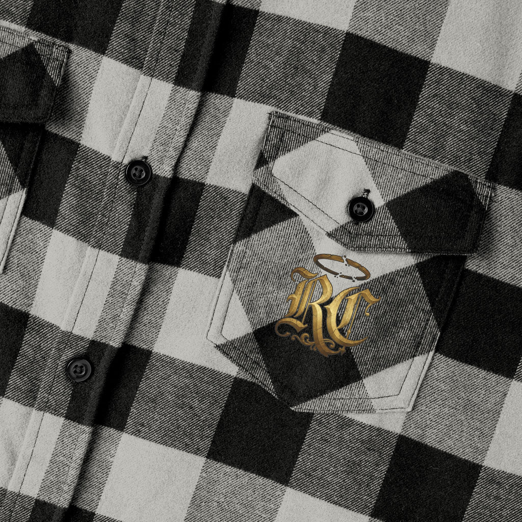 Plaid Flannel Shirt by Recovery Cartel