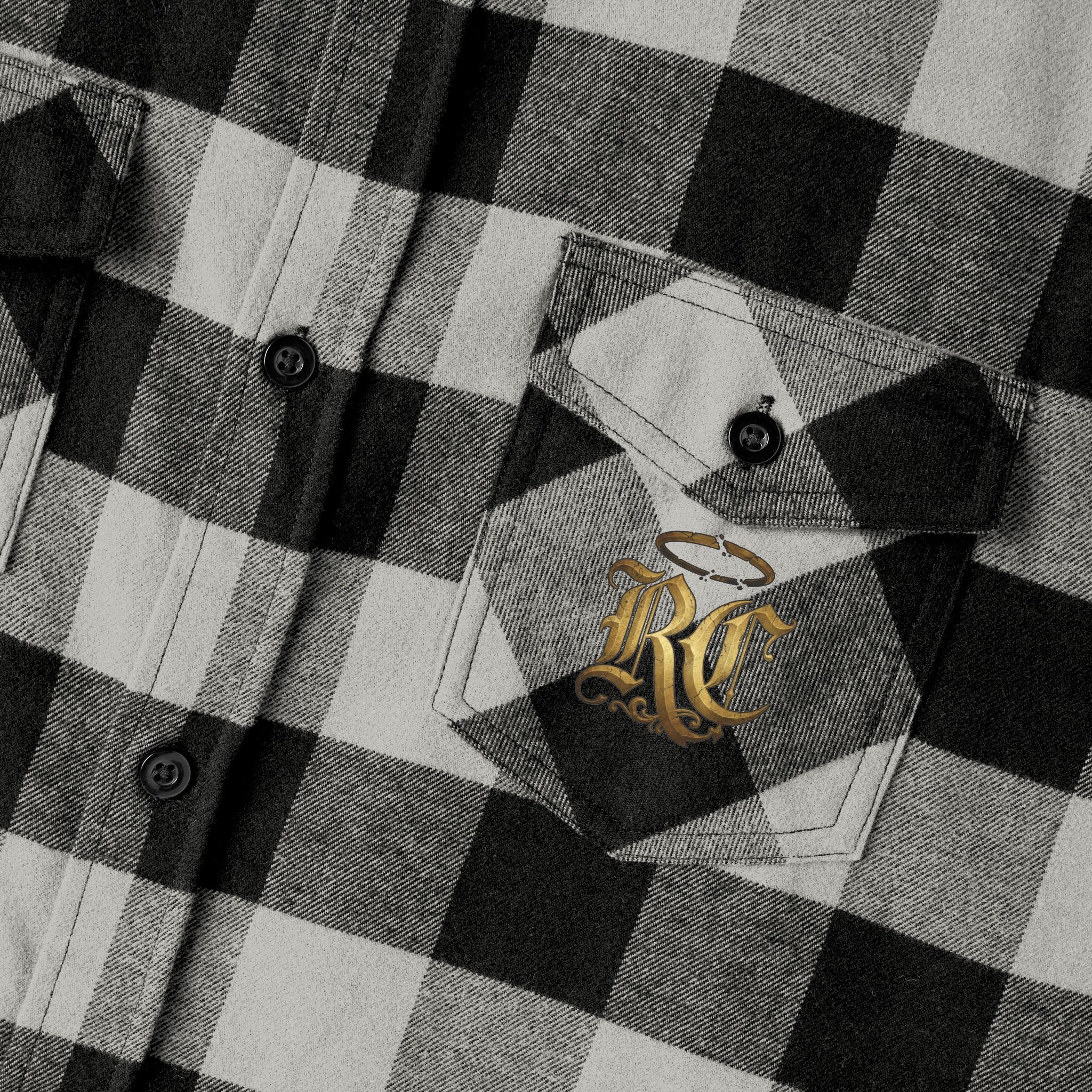 Plaid Flannel Shirt by Recovery Cartel