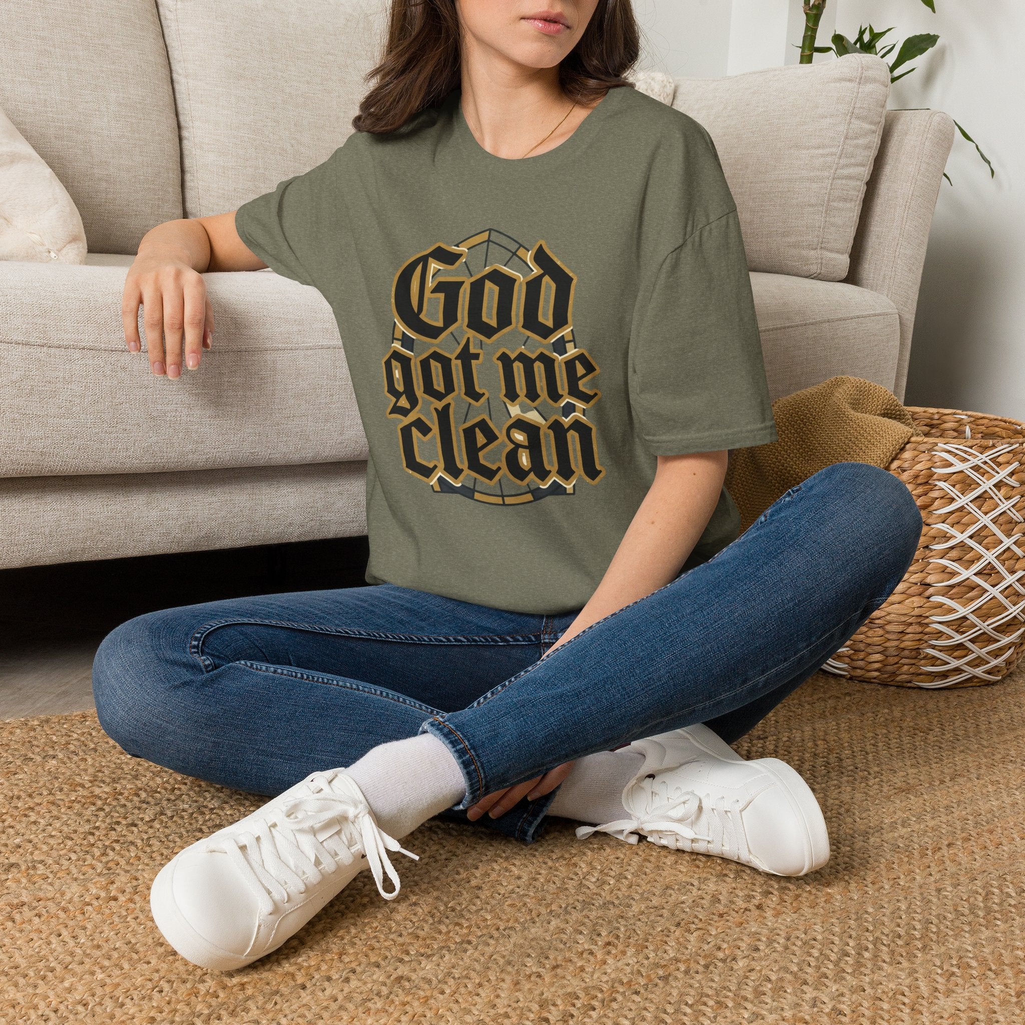 God Got Me Clean Tee
