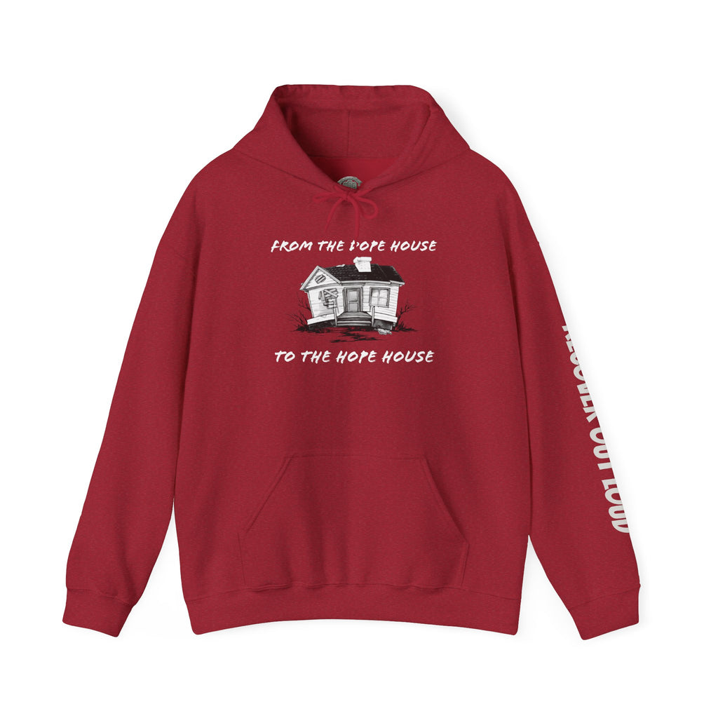 From the Dope House to the Hope House Hoodie from Recovery Cartel