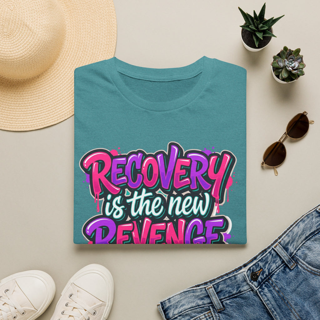 Recovery Is the New Revenge Tee by Recovery Cartel