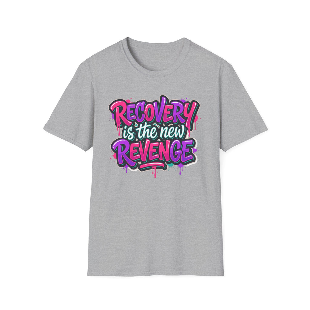 Recovery Is the New Revenge Tee by Recovery Cartel
