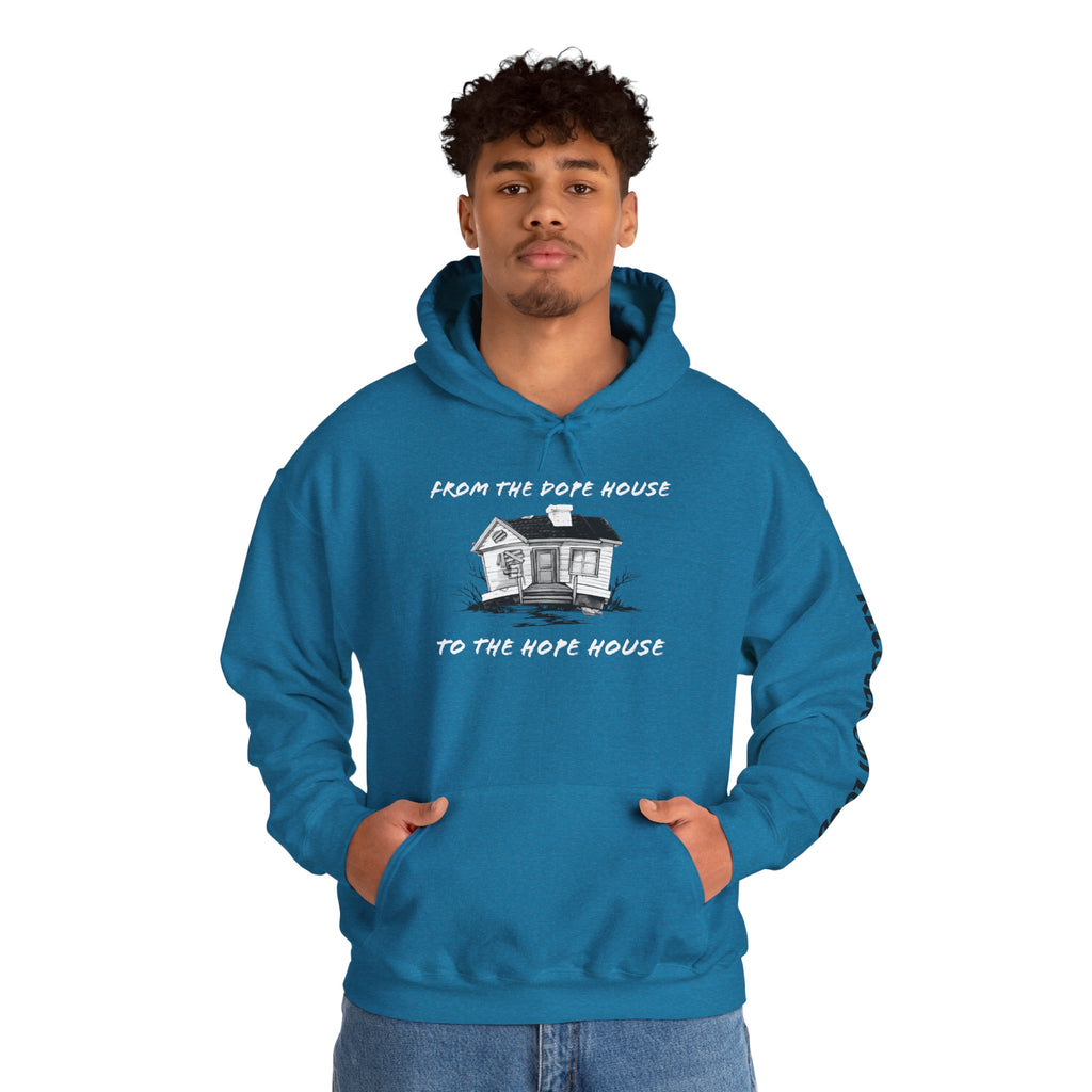 From the Dope House to the Hope House Hoodie from Recovery Cartel